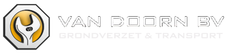 Van Doorn grondverzet en transport BV logo wit
